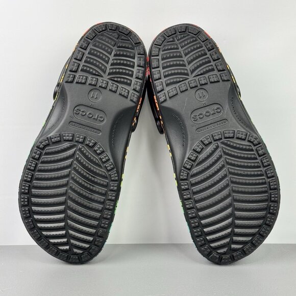 Crocs Classic Disney Rainbow Celebration Clog Shoes Mickey Mouse Jibbitz Mens 11 - Picture 7 of 9